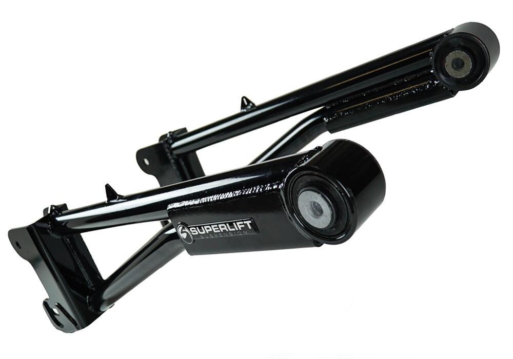 Superlift Radius Arm, With 4 to 8 Inch Lift, Non Adjustable, Powdercoated, Black, Set of 2 – 9500