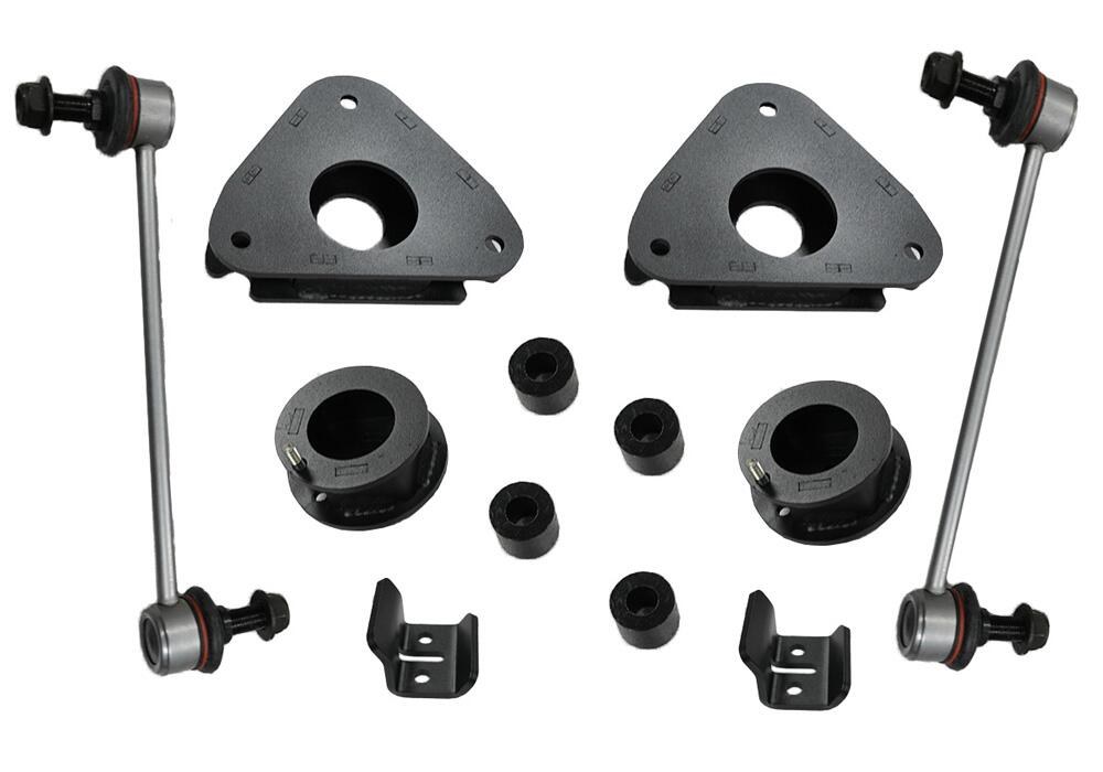 Superlift Lift Kit Suspension, 1-1/2 Inch Front Lift, 1-1/2 Inch Rear Lift, Without Shock Absorbers IN Kit – Shock Change Not Necessary – 9750