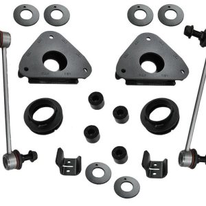 Superlift Lift Kit Suspension, 2-1/2 Inch Front Lift, 2-1/2 Inch Rear Lift, Without Shock Absorbers IN Kit – Shock Change Not Necessary – 9755