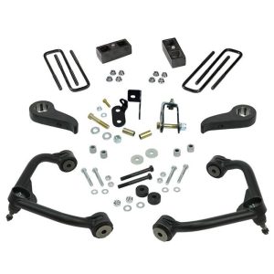 Superlift Lift Kit Suspension, 3 Inch Front Lift, 1-1/2 Inch Rear Lift, Without Shock Absorbers IN Kit – Shock Change Not Necessary – K1013