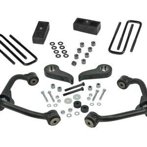 Superlift Lift Kit Suspension, 3 Inch Front Lift, 1-1/2 Inch Rear Lift, Without Shock Absorbers IN Kit – Shock Change Not Necessary – K1013