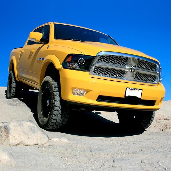 Superlift Lift Kit Suspension, Fox 2.0 Series, 6 Inch Front Lift, 6 Inch Rear Lift – K1020FX