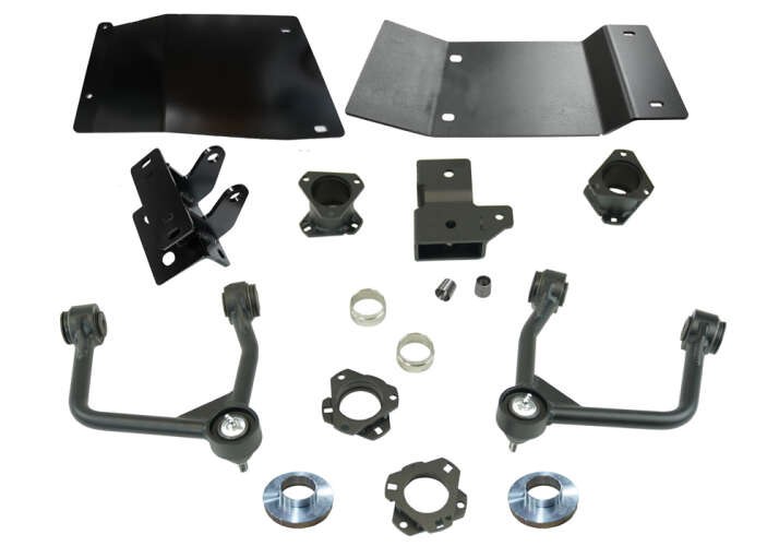Superlift Lift Kit Suspension, 3-1/2 Inch Front Lift, 3-1/2 Inch Rear Lift, Without Shock Absorbers IN Kit – Shock Change Not Necessary – K1023