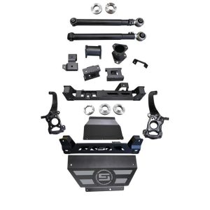 Superlift Lift Kit Suspension, 5 Inch Front Lift, 5 Inch Rear Lift, Without Shock Absorbers IN Kit – Shock Change Not Necessary – K1025