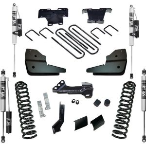 Superlift Lift Kit Suspension, Fox 2.0 Series, 4 Inch Front Lift, 4 Inch Rear Lift – K1028FX