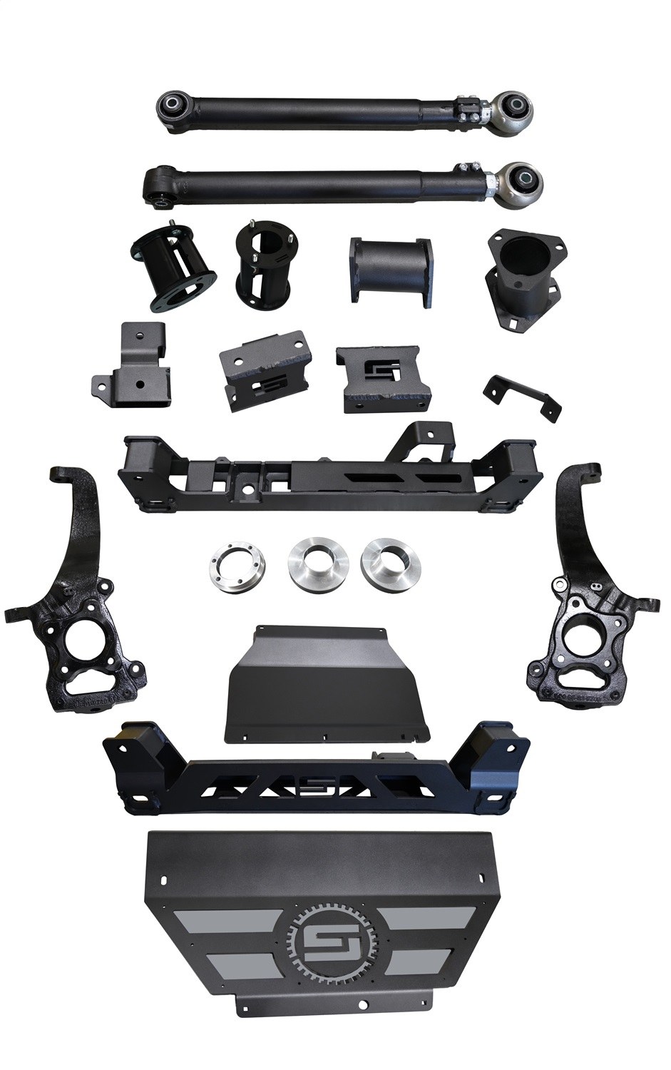 Superlift Lift Kit Suspension, 5 Inch Front Lift, 5 Inch Rear Lift, Without Shock Absorbers IN Kit – Shock Change Not Necessary – K1029