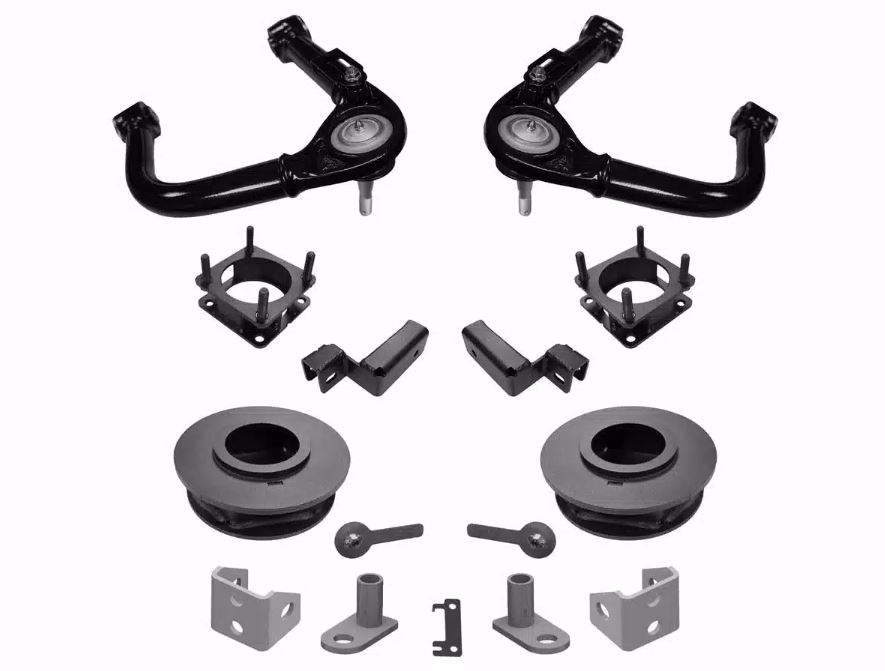 Superlift Lift Kit Suspension, 3 Inch Front Lift, 3 Inch Rear Lift, Without Shock Absorbers IN Kit – Shock Change Not Necessary – K1069