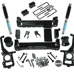 Superlift Lift Kit Suspension, Leveling Kit Suspension, 6 Inch Front Lift, 6 Inch Rear Lift, With Rear Bilstein Shock Absorbers IN Kit – K127B