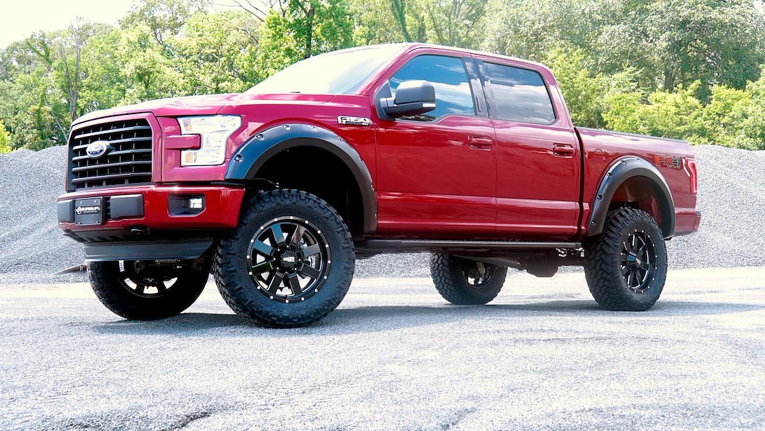 Superlift Lift Kit Suspension, Leveling Kit Suspension, 6 Inch Front Lift, 6 Inch Rear Lift, With Rear Bilstein Shock Absorbers IN Kit – K127B