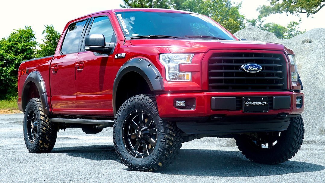 Superlift Lift Kit Suspension, Leveling Kit Suspension, 6 Inch Front Lift, 6 Inch Rear Lift, With Rear Bilstein Shock Absorbers IN Kit – K127B