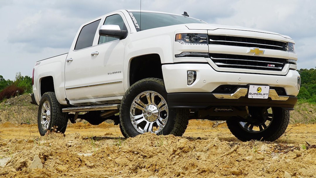 Superlift Lift Kit Suspension, Fox 2.0 Series, 6-1/2 Inch Front Lift, 6-1/2 Inch Rear Lift – K160FX