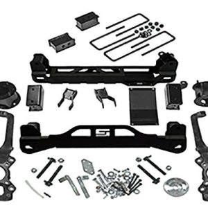Superlift Lift Kit Suspension, 4-1/2 Inch Front Lift, 4-1/2 Inch Rear Lift, With Rear Superide Shock Absorbers IN Kit – K178