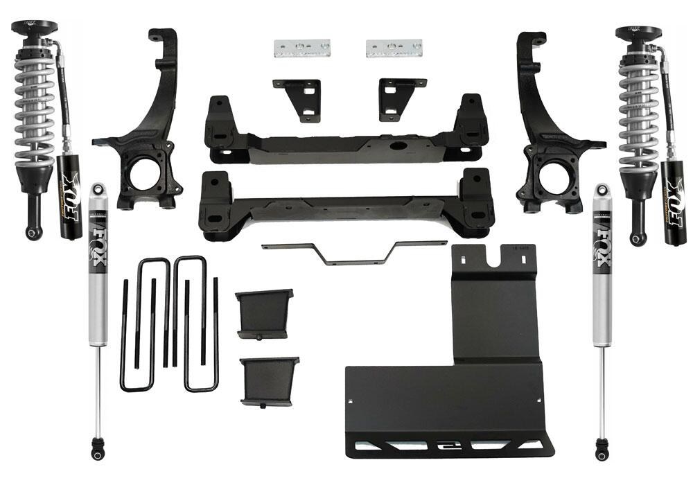 Superlift Lift Kit Suspension, Fox 2.0 Series, 6 Inch Front Lift, 6 Inch Rear Lift – K253FX