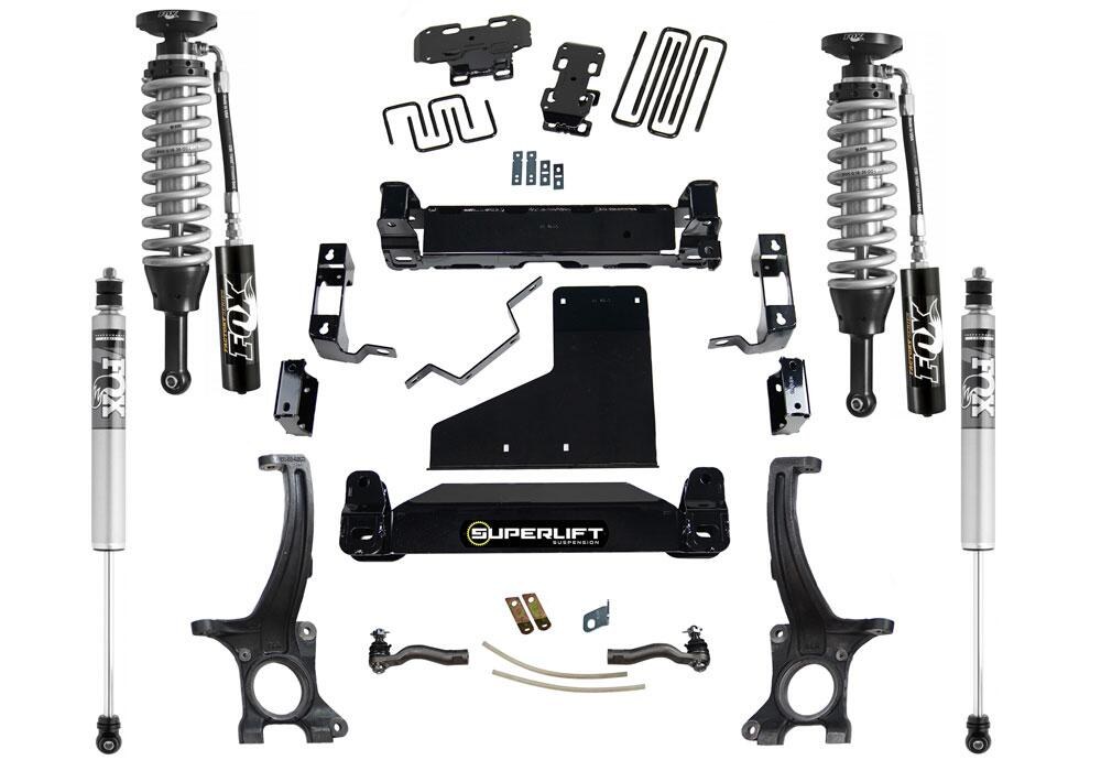 Superlift Lift Kit Suspension, 4-1/2 Inch Front Lift, 4 Inch Rear Lift – K963FX