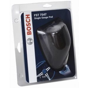 Sunelect/Spx Gauge Pod, Pillar Mount, 1 Hole, 2 Inch Gauge Diameter, ABS Plastic, Black – SP0F000003