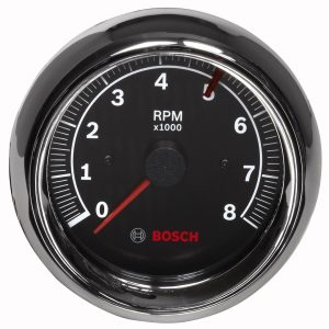 Sunelect/Spx Tachometer, Super Tach II ®, 3-3/8 Inch, 250 Degree Sweep Electrical, Analog Display, 0 to 8000 RPM – SP0F000018