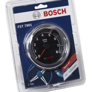 Sunelect/Spx Tachometer, Super Tach II ®, 3-3/8 Inch, 250 Degree Sweep Electrical, Analog Display, 0 to 8000 RPM – SP0F000018