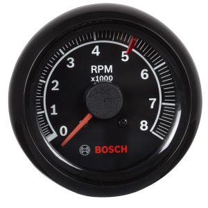 Sunelect/Spx Tachometer, Super Tach II ®, 2-5/8 Inch, 250 Degree Sweep Electrical, Analog Display, 0 to 8000 RPM – SP0F000025