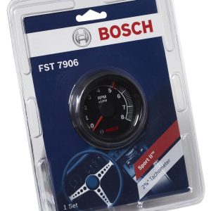 Sunelect/Spx Tachometer, Super Tach II ®, 2-5/8 Inch, 250 Degree Sweep Electrical, Analog Display, 0 to 8000 RPM – SP0F000025