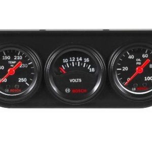 Sunelect/Spx Gauge Oil Pressure/ Voltmeter/ Water Temperature, Style Line ™ – SP0F000037