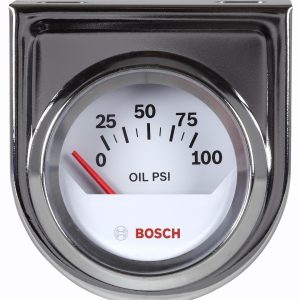 Sunelect/Spx Gauge Oil Pressure, Style Line ™, 2 Inch, 60 Degree Sweep Electrical, Analog Display, 0 to 100 Pounds Per Square Inch – SP0F000041