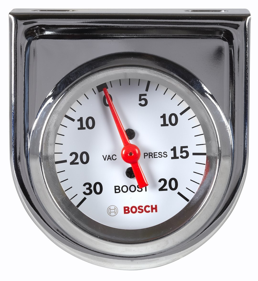Sunelect/Spx Gauge Boost/ Vacuum, Style Line ™, 2 Inch, 270 Degree Sweep Mechanical, 0 to 30 Inch Mercury Vacuum/ 0 to 20 PSI Boost – SP0F000042