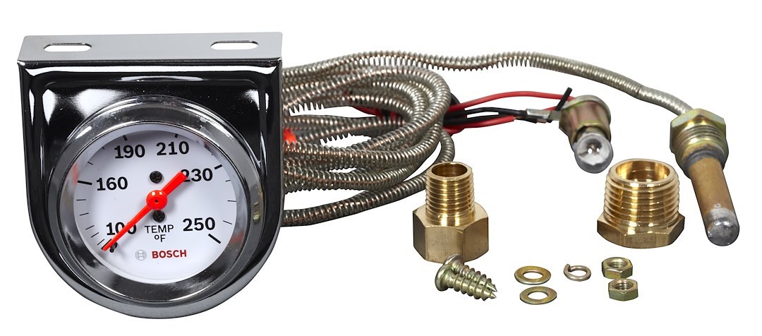 Sunelect/Spx Gauge Oil Temp/ Trans Temp/ Water Temp, Style Line ™, Use to Display Water/ Oil Temperature, 2 Inch – SP0F000045
