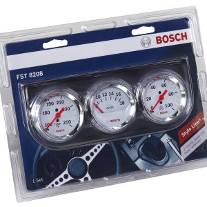 Sunelect/Spx Gauge Oil Pressure/ Voltmeter/ Water Temperature, Style Line ™ – SP0F000046