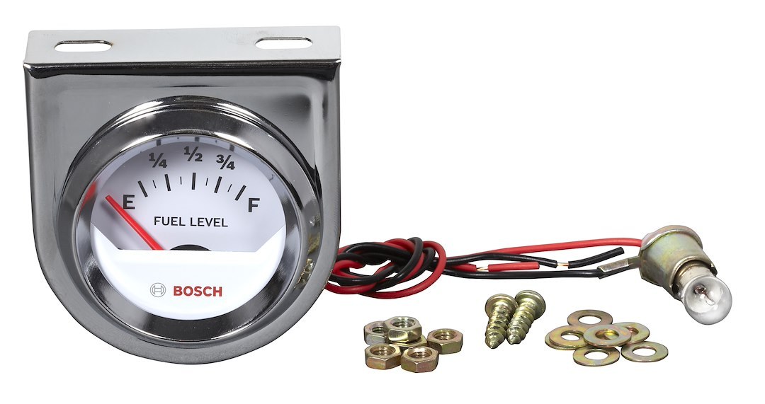 Sunelect/Spx Gauge Fuel Level, Style Line ™, 2 Inch, 60 Degree Sweep Electrical, Analog Display, Empty to Full – SP0F000048