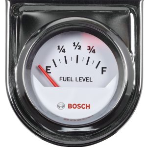 Sunelect/Spx Gauge Fuel Level, Style Line ™, 2 Inch, 60 Degree Sweep Electrical, Analog Display, Empty to Full – SP0F000048