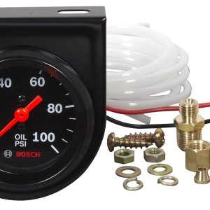 Sunelect/Spx Gauge Oil Pressure, Style Line ™, 2 Inch, 270 Degree Sweep Mechanical, Analog Display, 0 to 100 PSI Range – SP0F000052