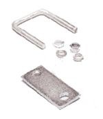 Superior Leaf Spring Clamp, Rideeffex ™, For 1.75 Inch to 2.5 Inch Width Spring, With 1 Pair of Clamps – 13-1401