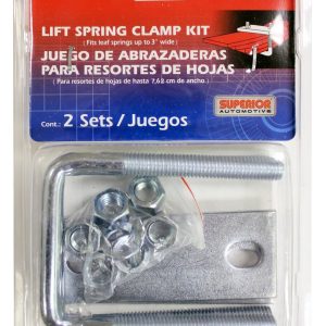 Superior Leaf Spring Clamp, Rideeffex ™, For 3 Inch Width Spring, With 2 Pairs of Clamps – 13-1501A