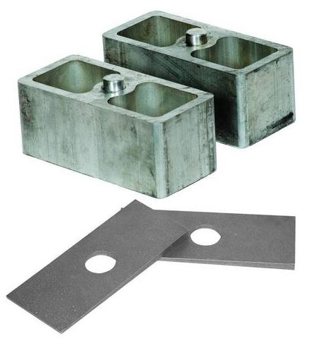 Superior Leaf Spring Block Kit, Rideeffex ™, 2 Inch Lift, Aluminum, With 2 Blocks/ Two 2 Degree Pinion Shims – 13-2LIFTA