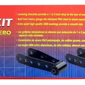Superior Leaf Spring Shackle, Rideeffex ™, Lowers 2 Inch, Non-Greaseable, With Polyurethane Bushings – 13-4100