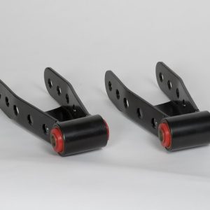 Superior Leaf Spring Shackle, Rideeffex ™, Lowers 2 Inch, Non-Greaseable, With Polyurethane Bushings – 13-4100