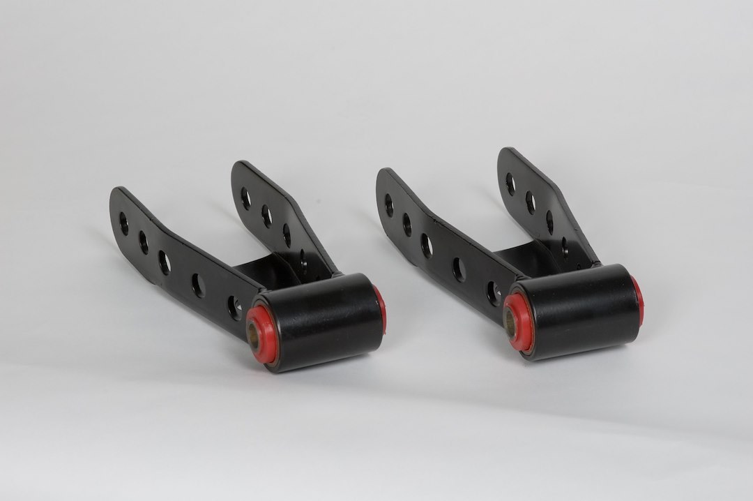 Superior Leaf Spring Shackle, Rideeffex ™, Lowers 2 Inch, Non-Greaseable, With Polyurethane Bushings – 13-4100