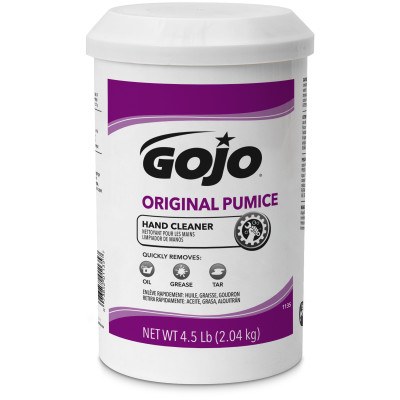 Gojo Hand Cleaner, Use to Remove Grease/ Tar/ Oil/ Asphalt, Cream Formula with Fine Italian Pumice Scrubber – 1135