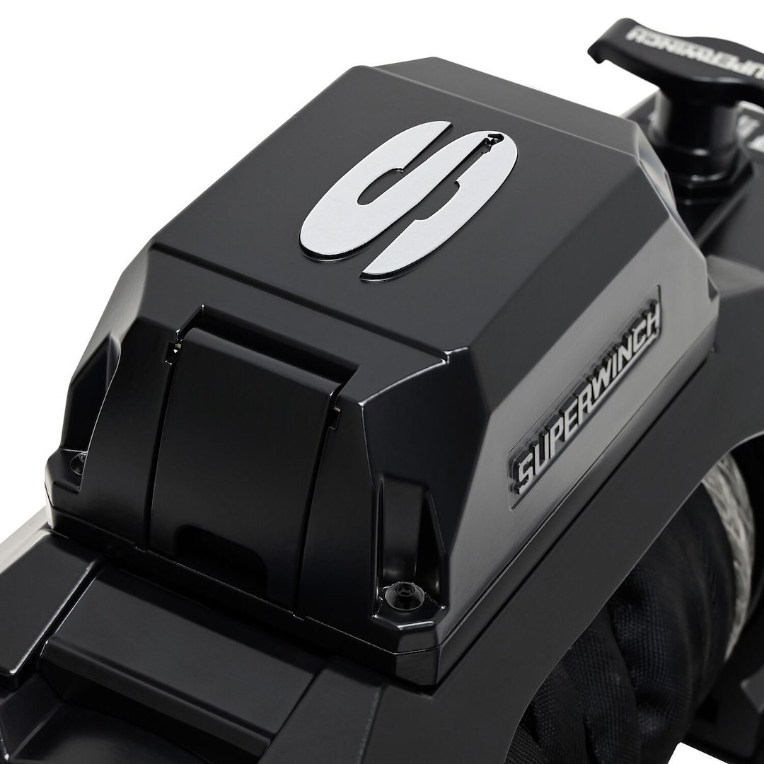 Superwinch Winch, Sx Series, Vehicle Mounted, Vehicle Recovery, 12 Volt DC, 12000 Pound Line Pull Capacity, 80 Foot Synthetic Rope – 1712204