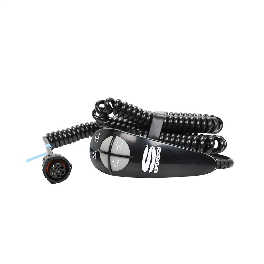 Superwinch Winch Remote Hand Held Controller, For Talon 9.5/ 12.5/ 14/ 18 Series Winches, Plug-IN, 15 Foot Connector Cable – 2273