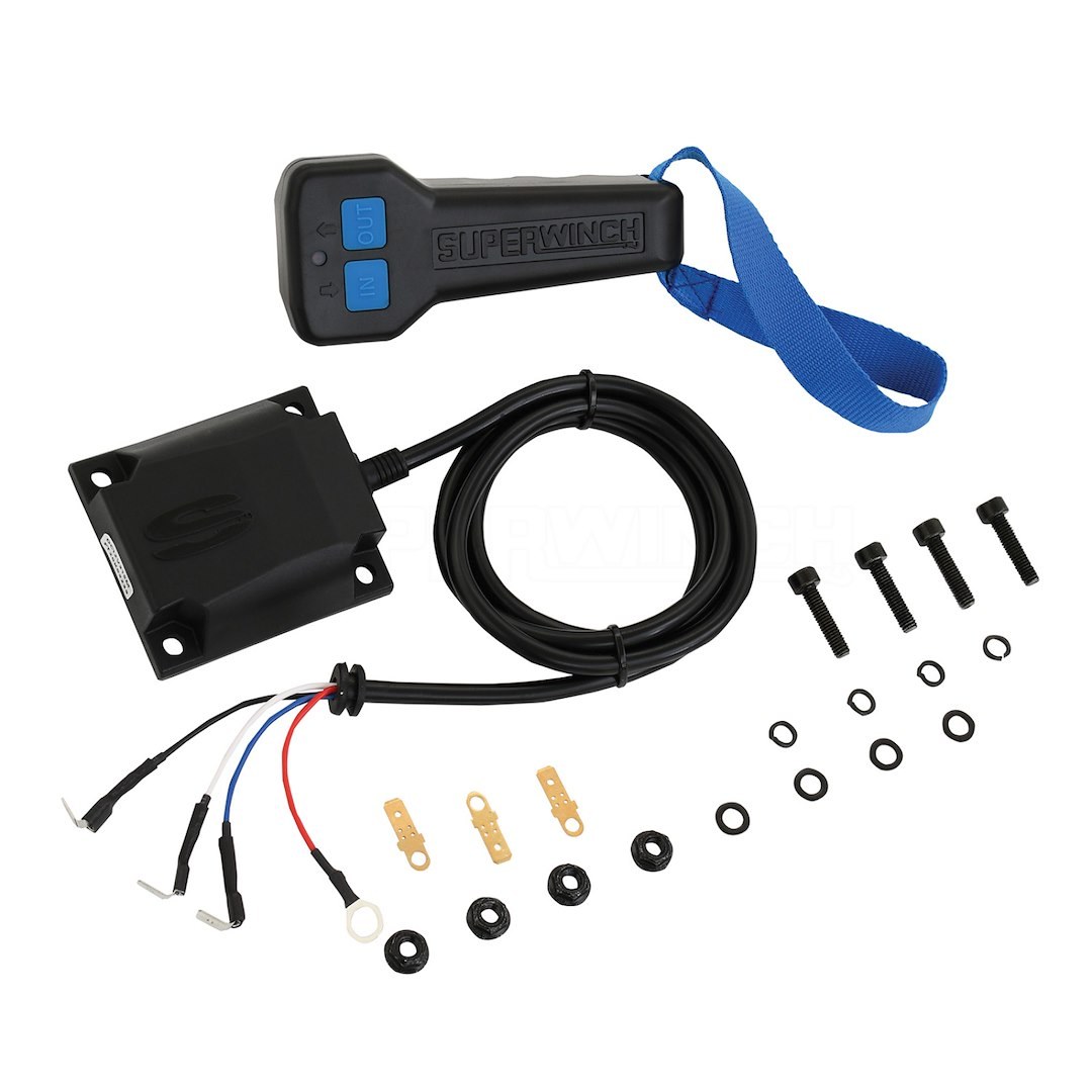 Superwinch Winch Remote Control System, For Superwinch 12 Volts Electric Winches, Wireless, 50 Feet – 2277