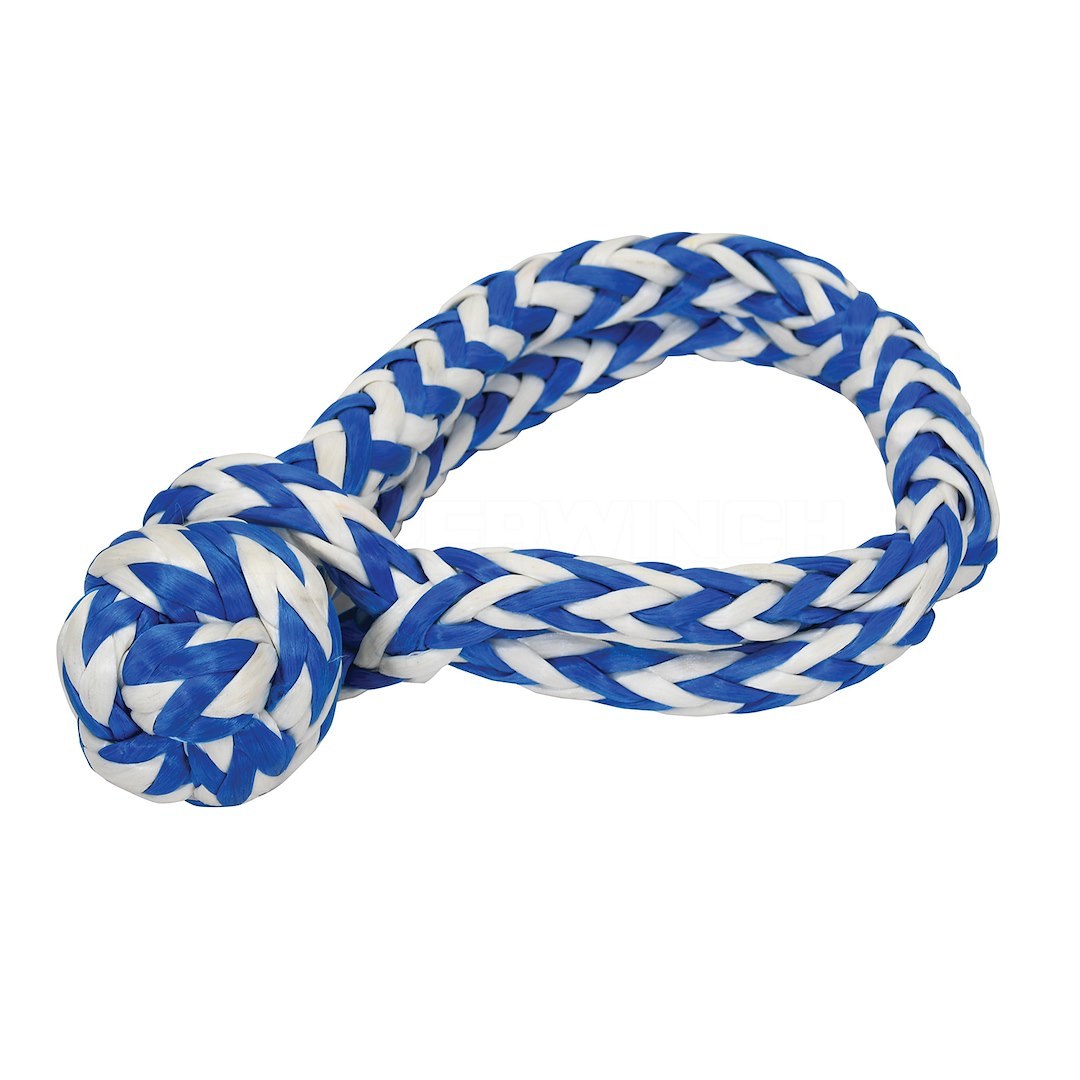 Superwinch Shackle Rope, 38000 Pound Maximum Capacity, Blue/ White – 2574