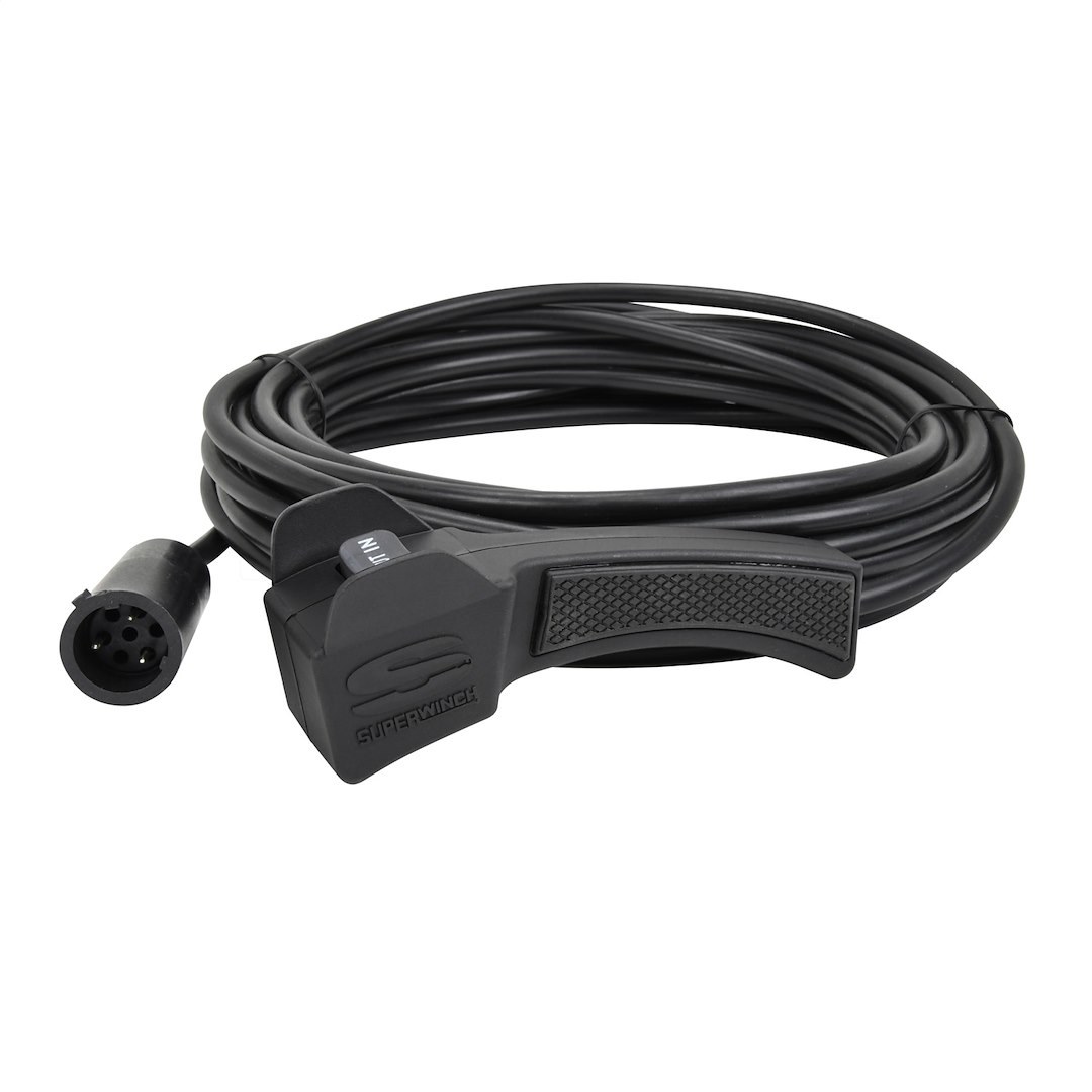 Superwinch Winch Remote Hand Held Controller, For Superwinch S5500 and S7500 Winches, Plug-IN, 30 Foot Connector Cable – 89-42681