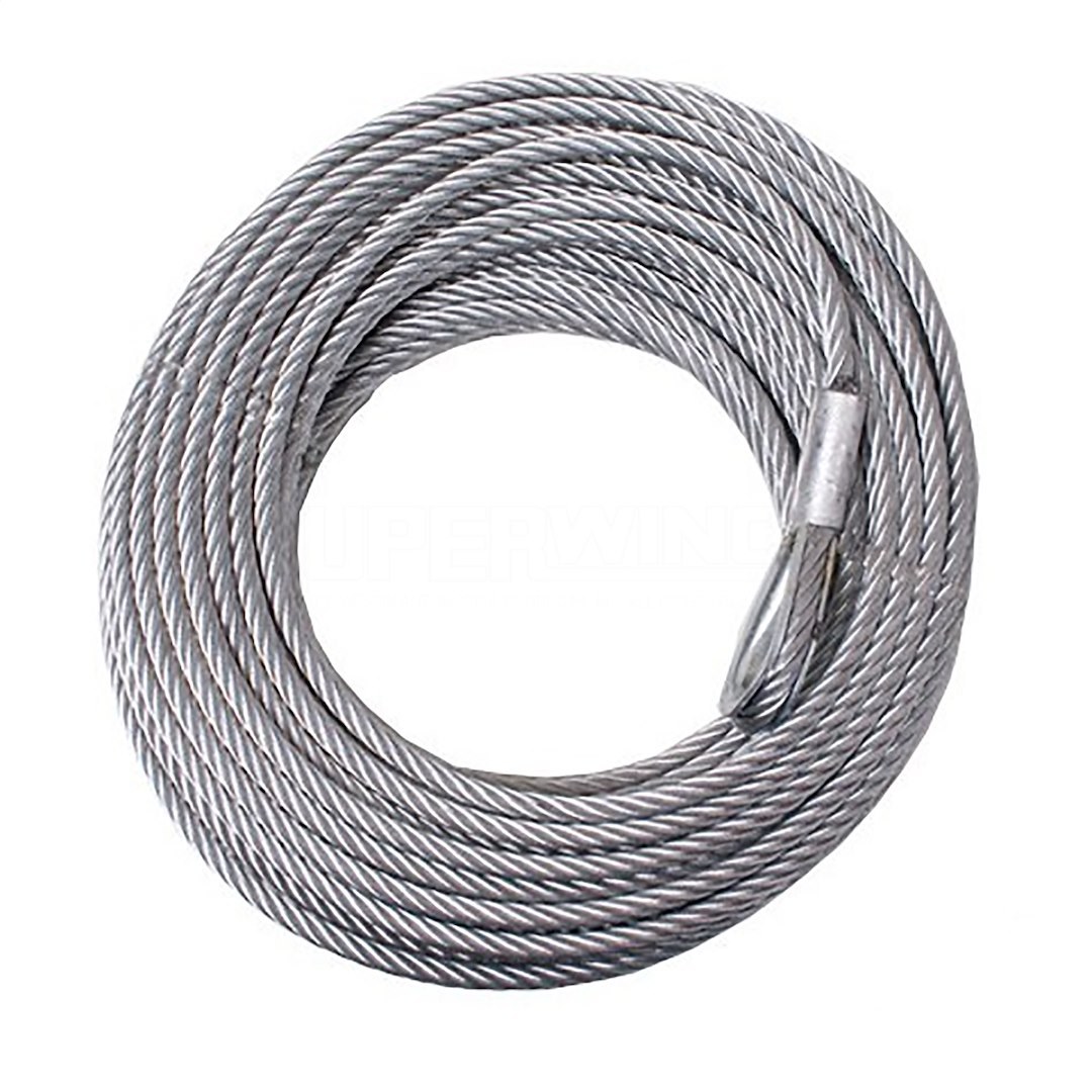 Superwinch Winch Cable, For Talon 14 and Talon 18 Winches, 1/2 Inch Diameter X 90 Foot Length, Galvanized Steel – 90-24563