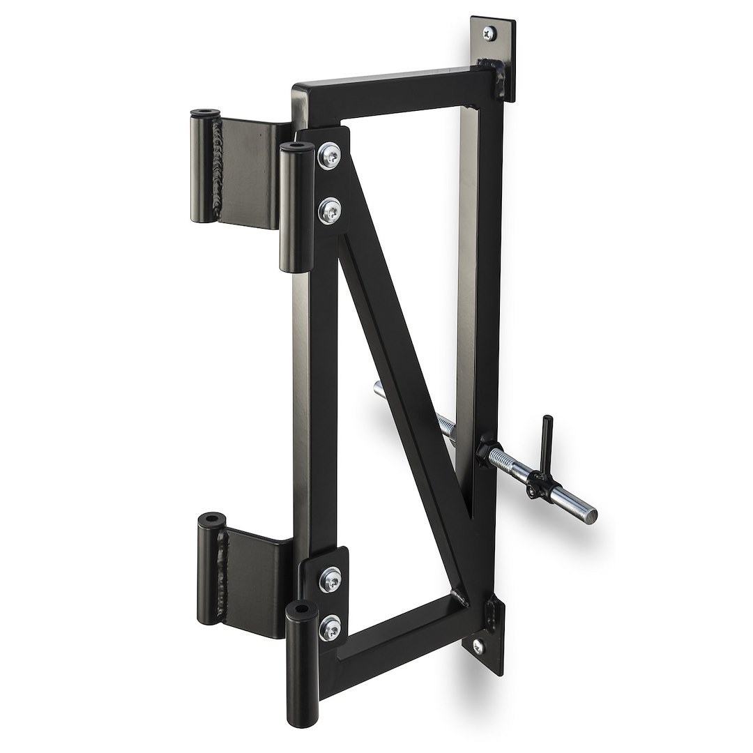Surco Hard Door Storage Hanger, Wall Mount, Will Store Two Door, Steel, With Nylon Shoulder Washer – DH1002