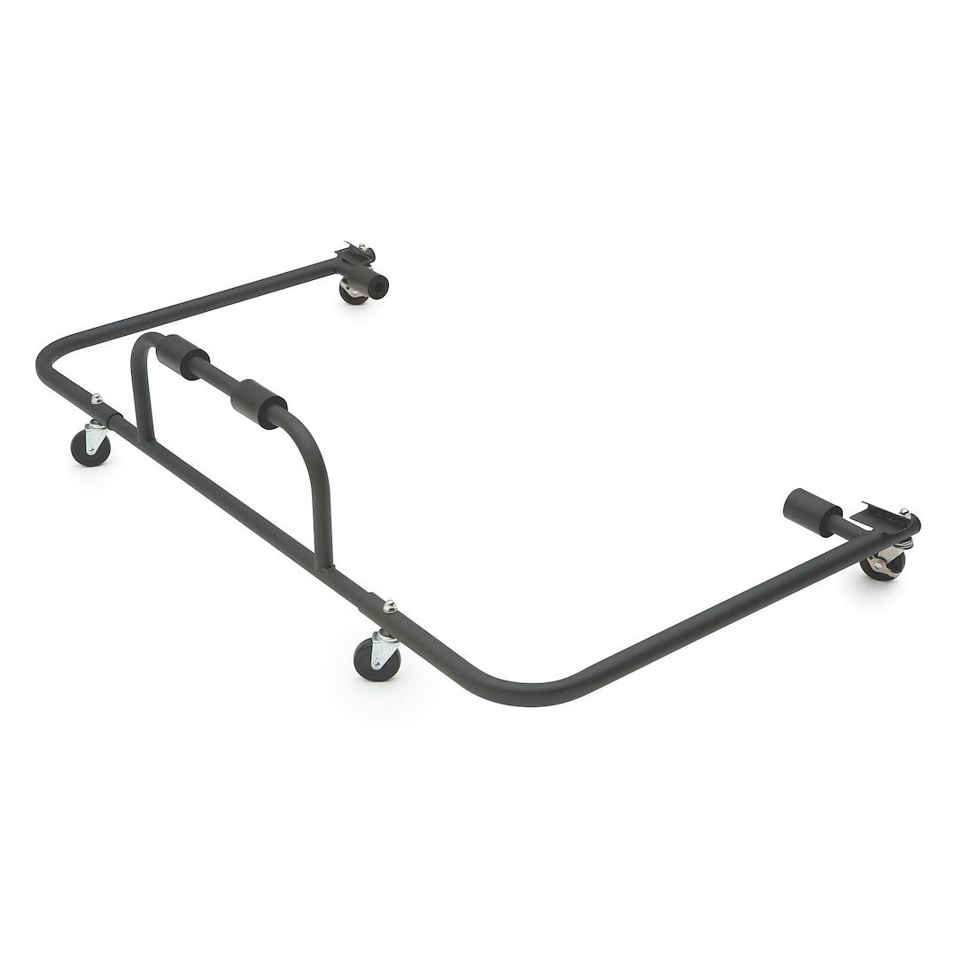 Surco Hard Top Storage Cart, Adjustable to Hold Any Jeep Hard Top, Without Door Holder, Powder Coated, Black, Steel – HT200