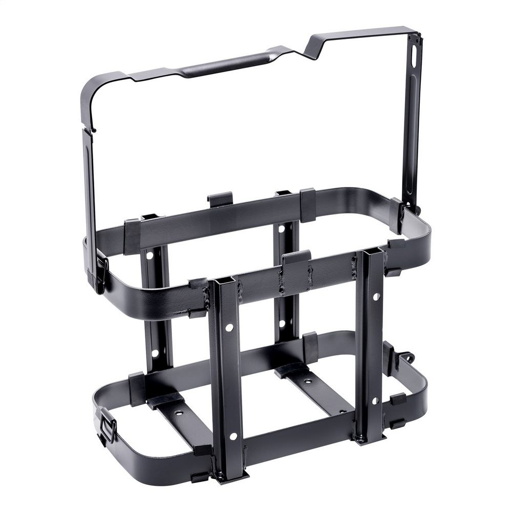 Smitty Bilt Fuel Cell Mount, Jerry Can Holder, Powder Coated, Black, Steel – 2798