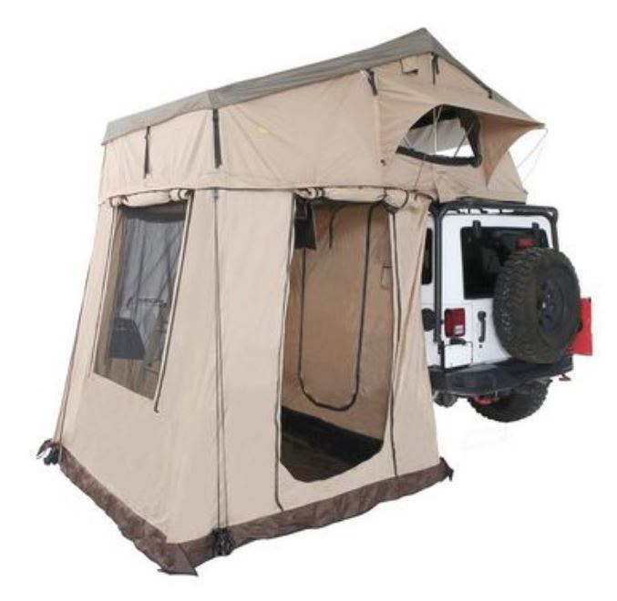 Smitty Bilt Tent Annex, Overlander®, For Use with Smittybilt 2883, Zipper Mount, Durable Polyurethane Impregnated Polyester – 2888