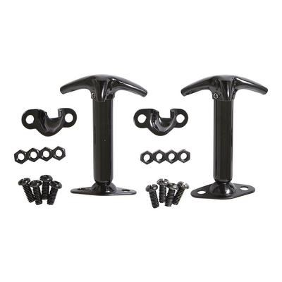 Smitty Bilt Hood Latch, Powder Coated, Black, Steel, Set of 2 – 7601