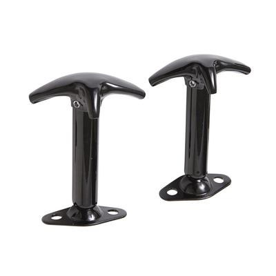 Smitty Bilt Hood Latch, Powder Coated, Black, Steel, Set of 2 – 7601